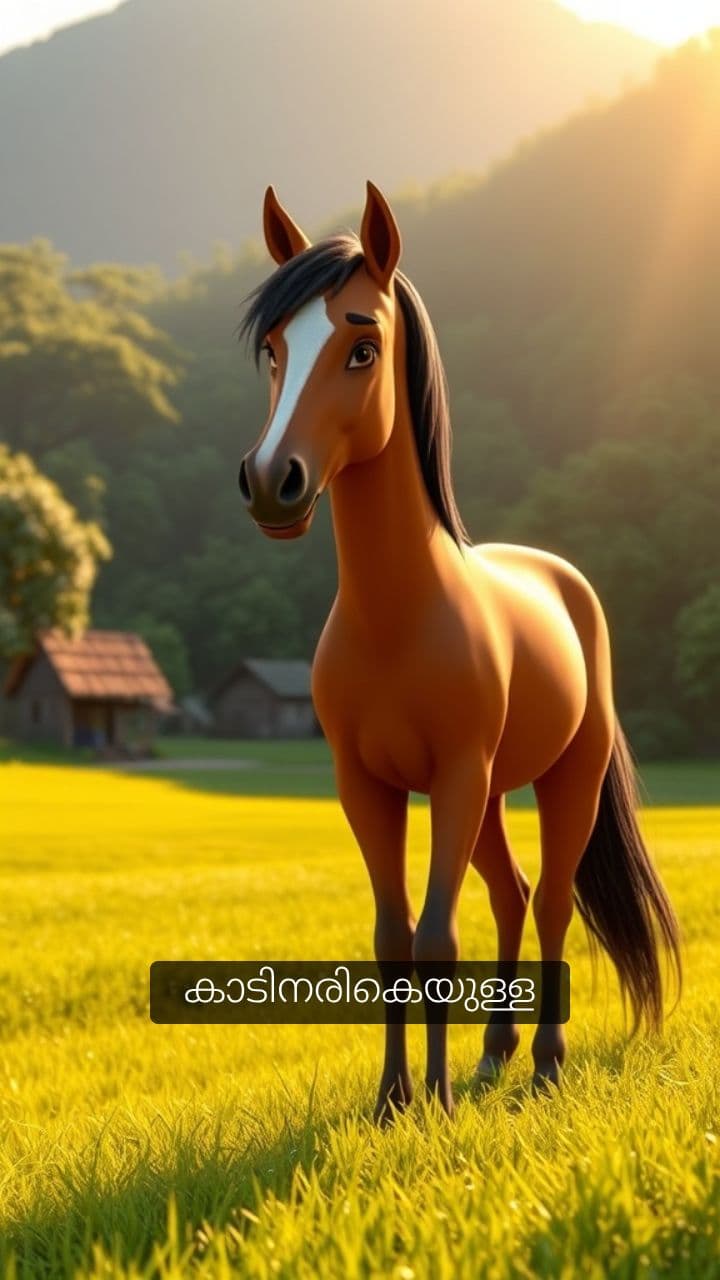 ആന രക്ഷിച്ച കുട്ടൻ കുതിര