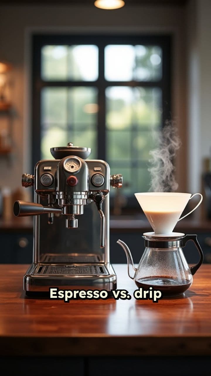 Espresso vs. Drip Coffee: A Scientific Comparison