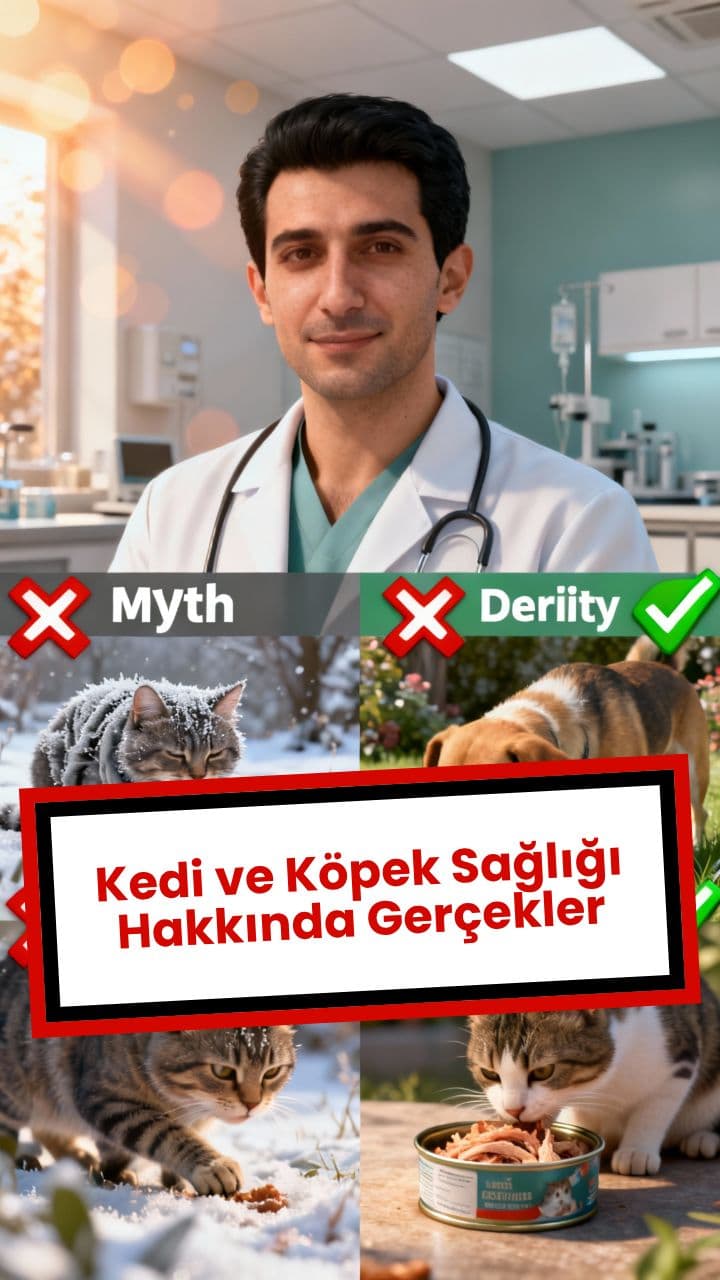 Kedi ve Köpek Sağlığı Hakkında Gerçekler