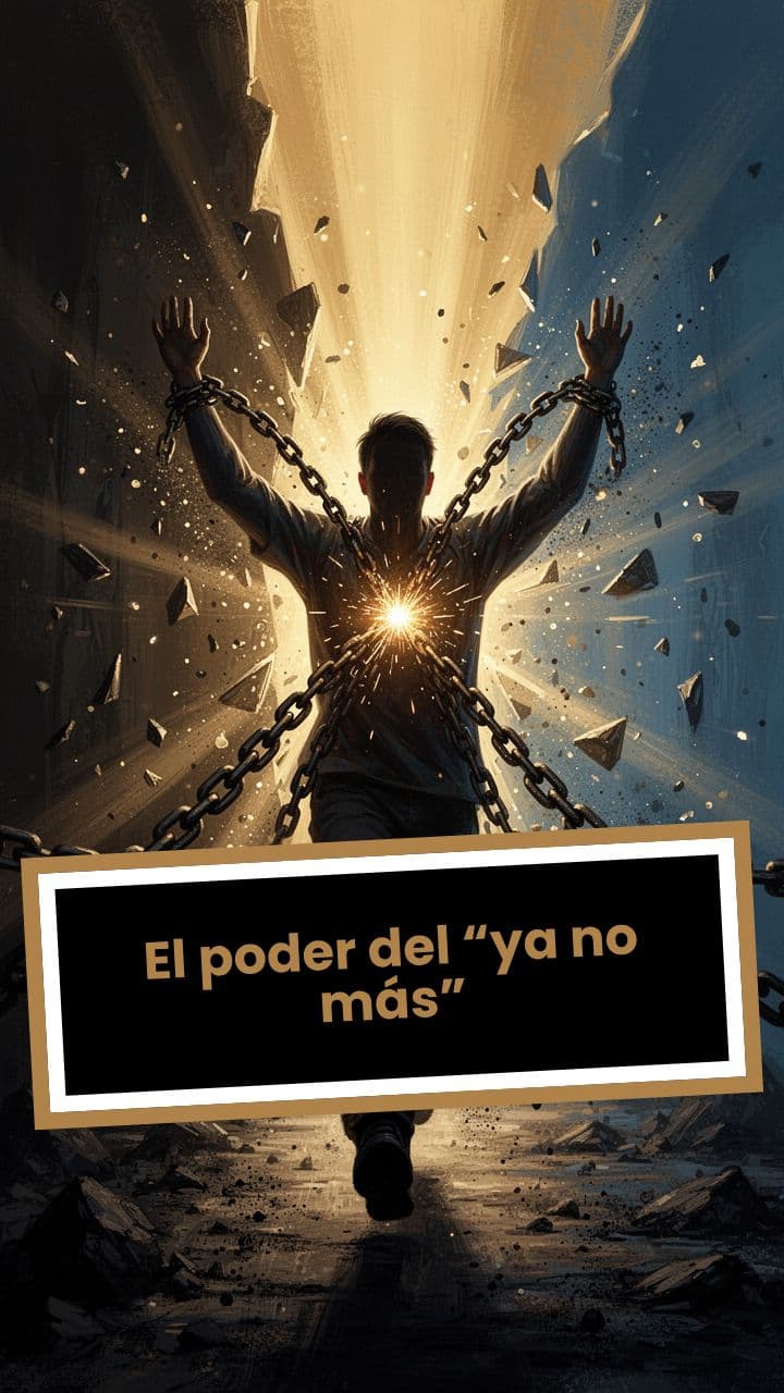 El poder del “ya no más”