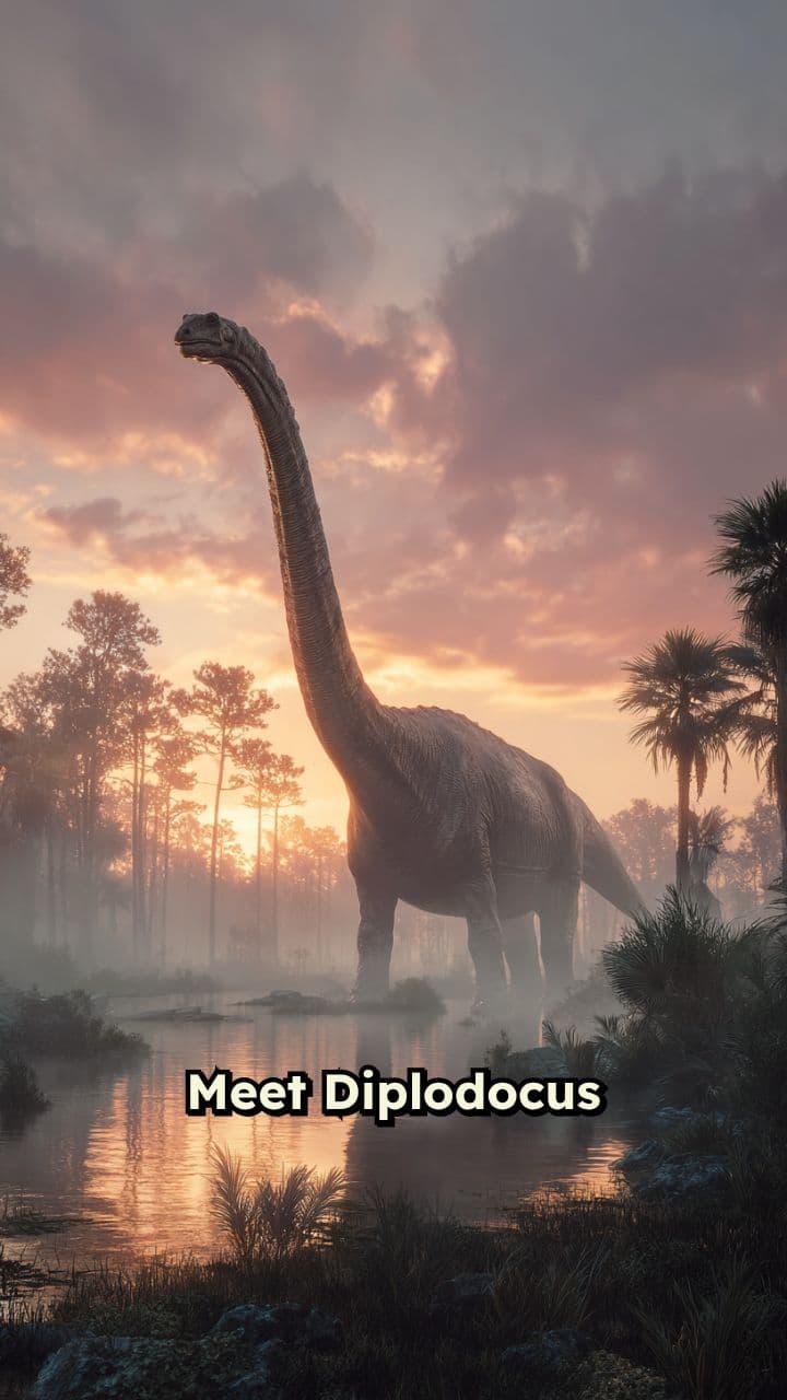 Meet Diplodocus: The Long-Neck Dinosaur