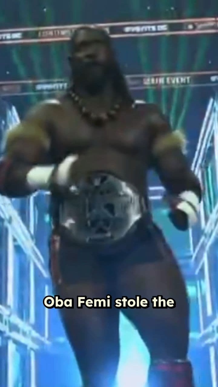 Oba Femi Shines at Saturday Night's Main Event