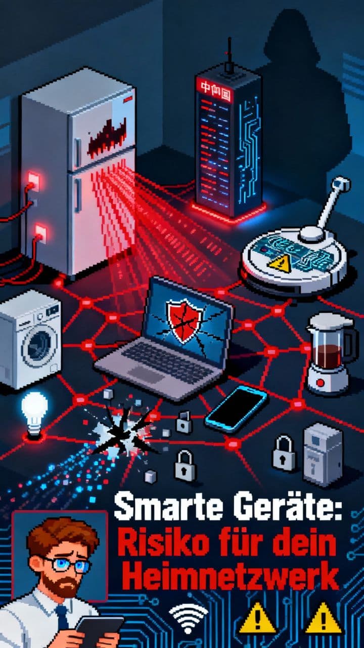 Smarte Geräte: Risiko für dein Heimnetzwerk