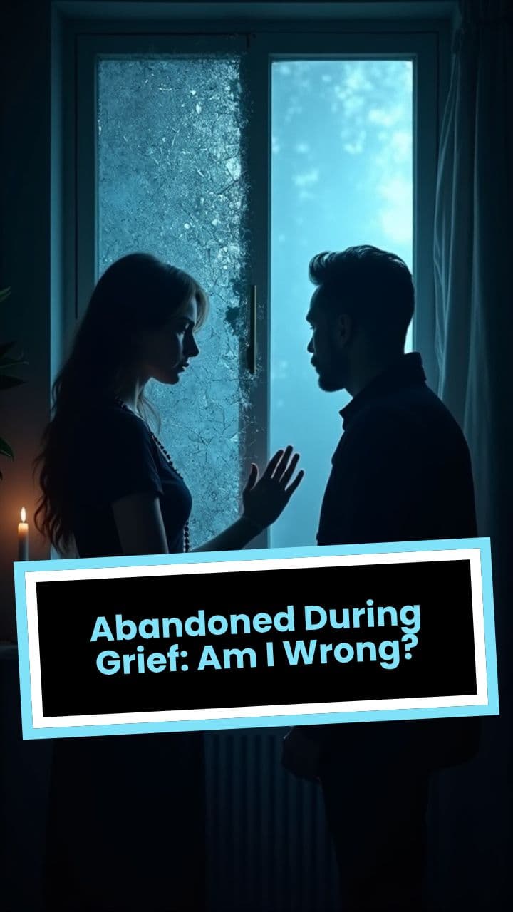 Abandoned During Grief: Am I Wrong?