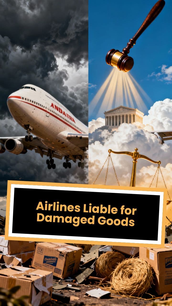 Airlines Liable for Damaged Goods