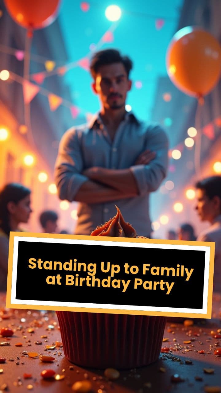 Standing Up to Family at Birthday Party