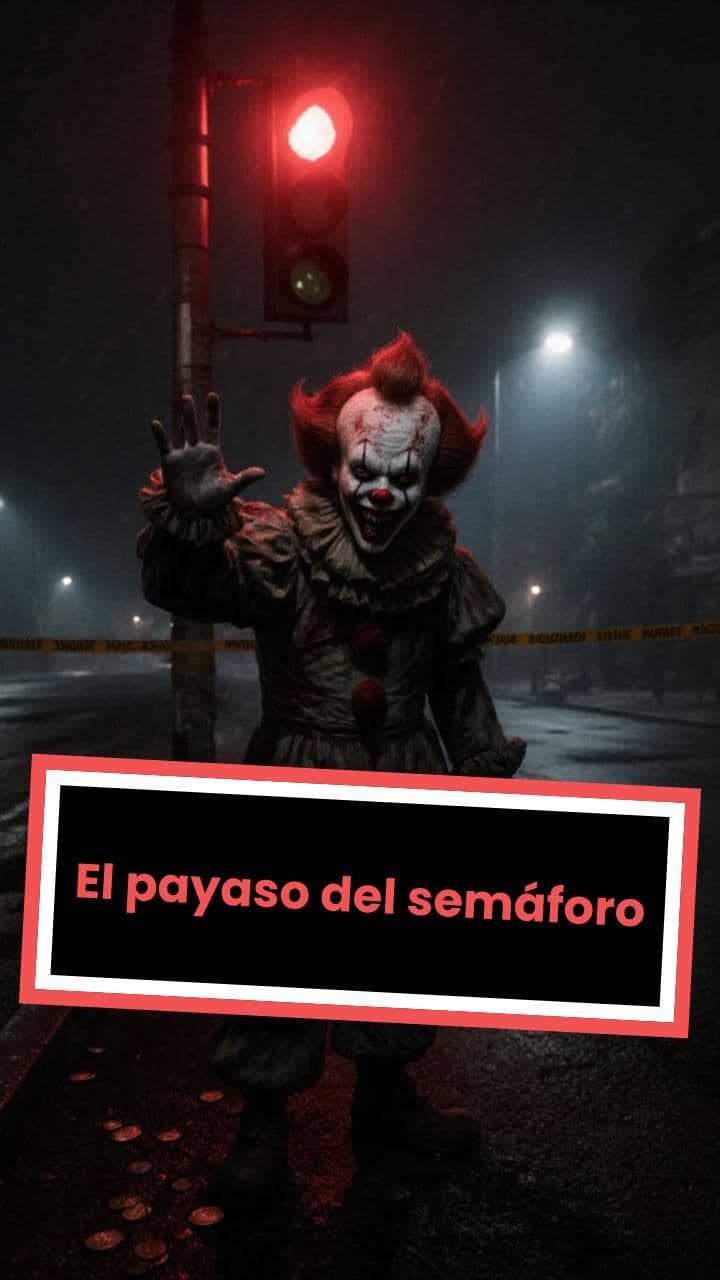 El payaso del semáforo