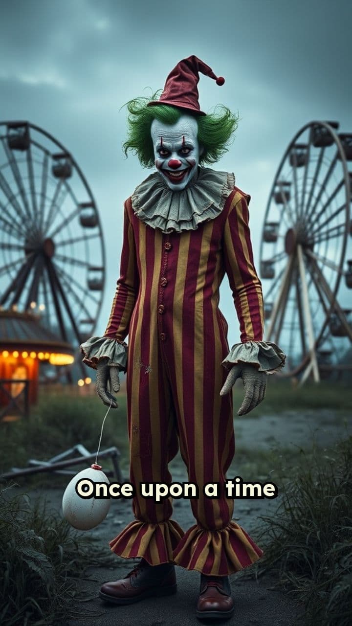The Evil Clown of the Abandoned Carnival