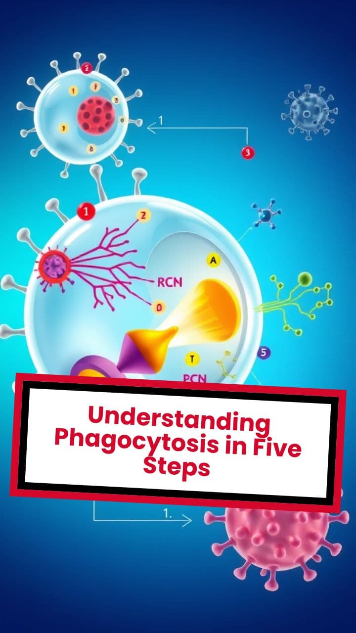Understanding Phagocytosis in Five Steps