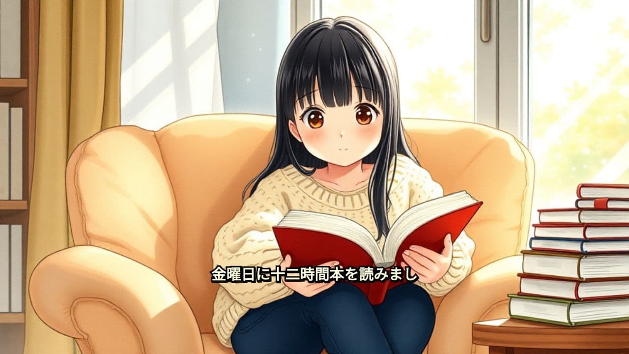 12時間の読書とクリスマスマーケット