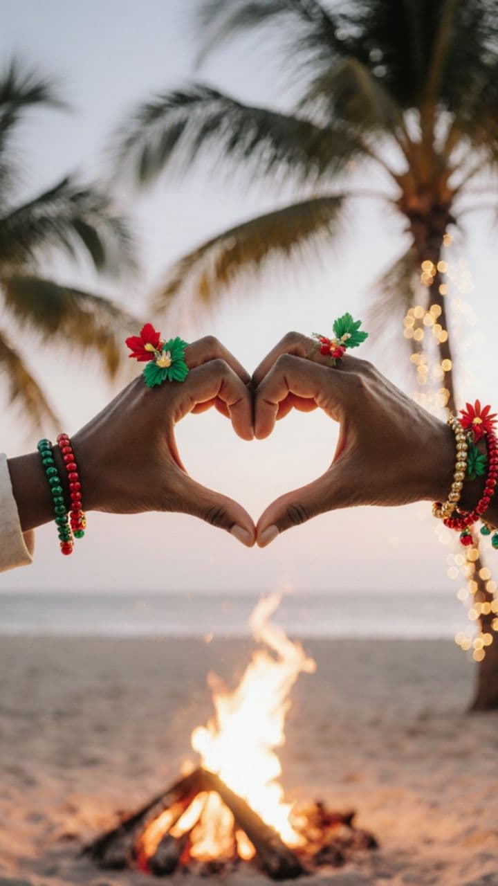 Rasta Ganja Christmas Celebration