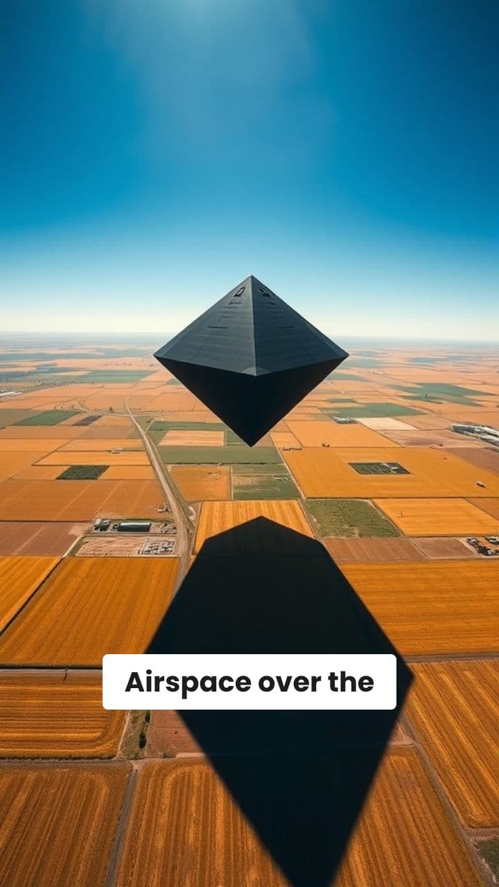 Motionless Objects Appear Over Major Cities