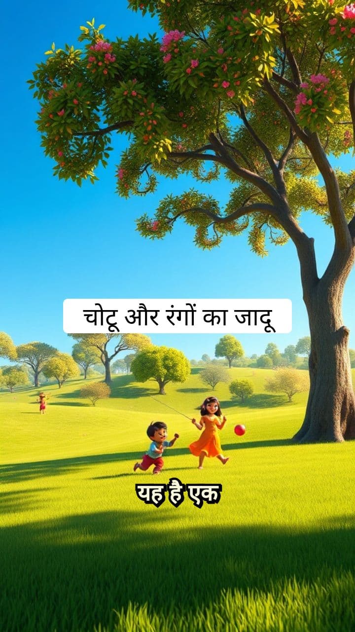 चोटू और रंगों का जादू