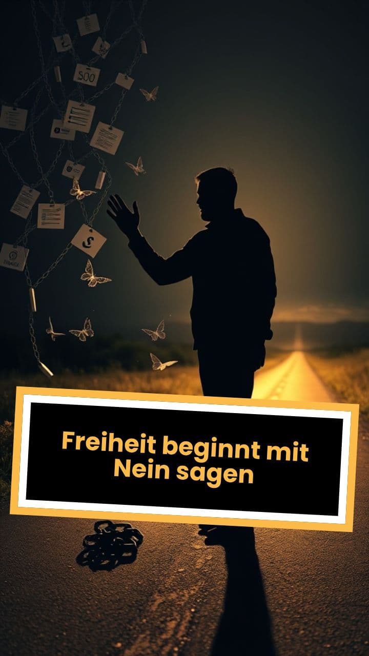 Freiheit beginnt mit Nein sagen
