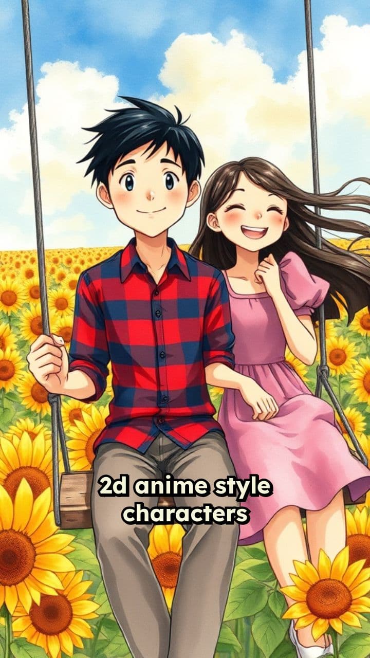 Sunflower Swinging Joy