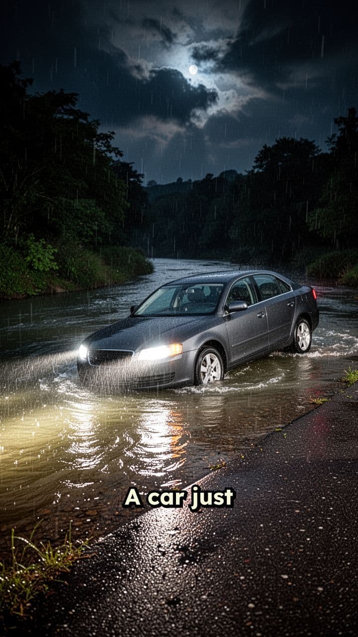 Realistic Nighttime River Rescue