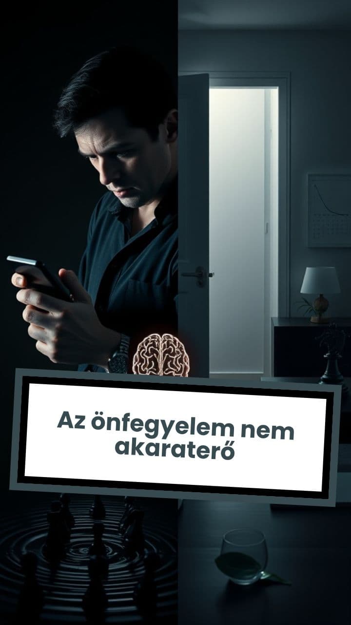 Az önfegyelem nem akaraterő