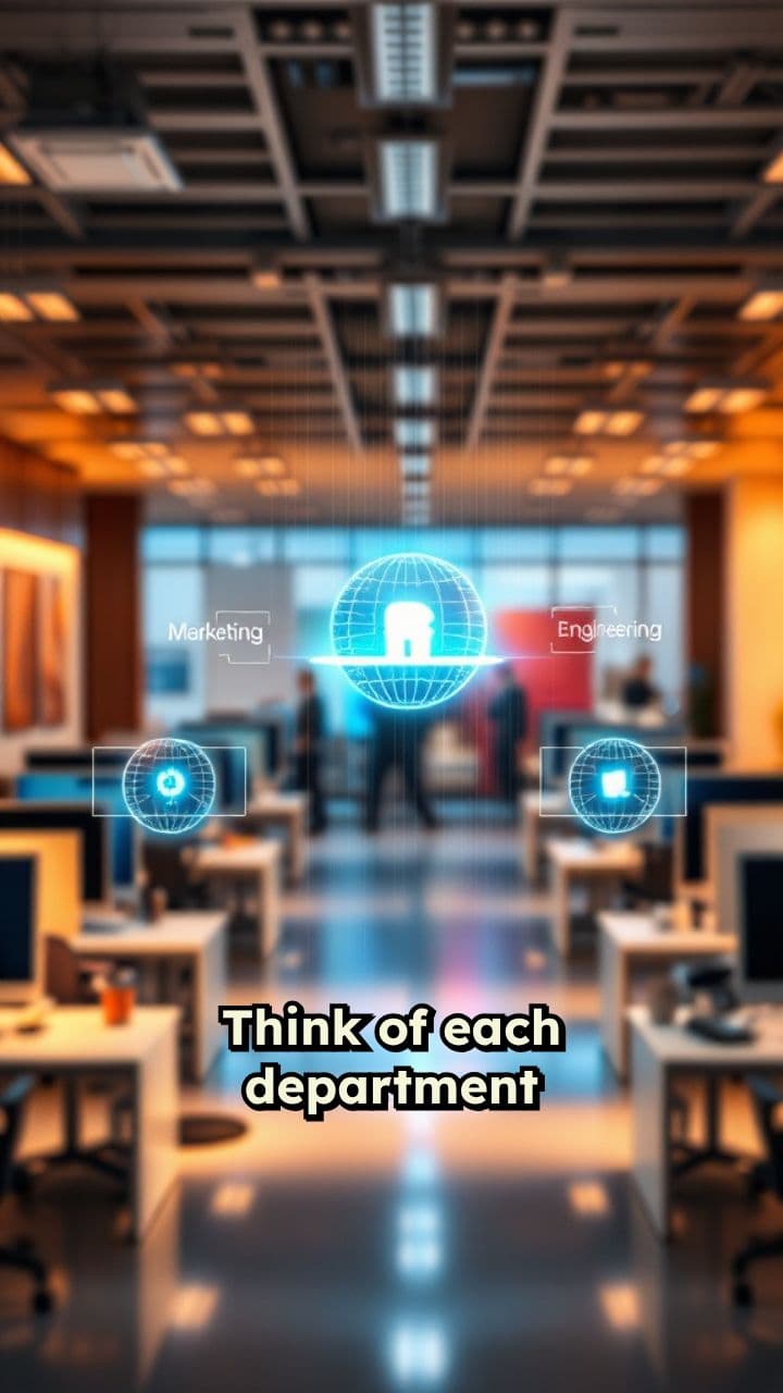 Streamlined AI Coordination for Departments