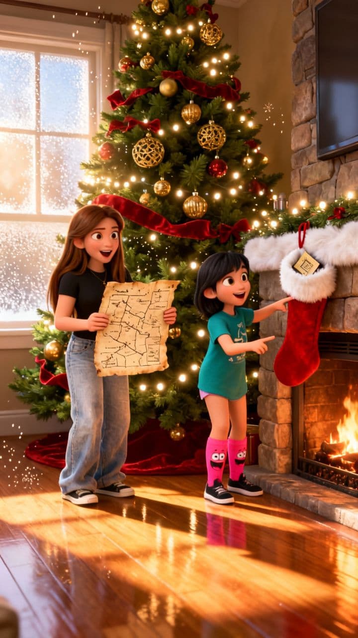 TiTi’s Christmas Scavenger Surprise