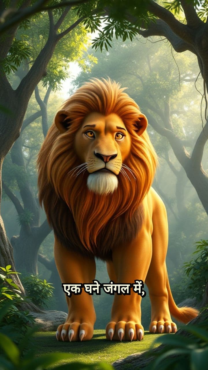 शेर और कबूतर की दोस्ती