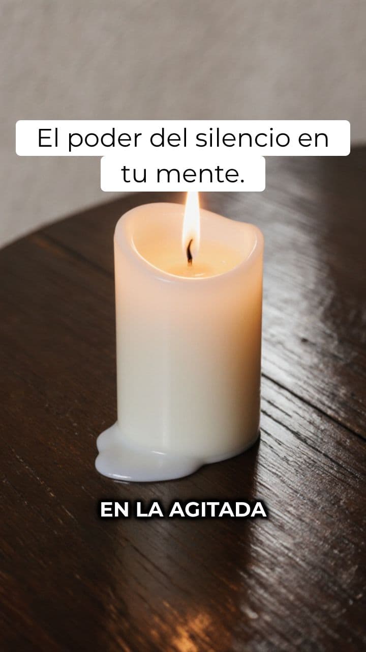 El poder del silencio en tu mente.