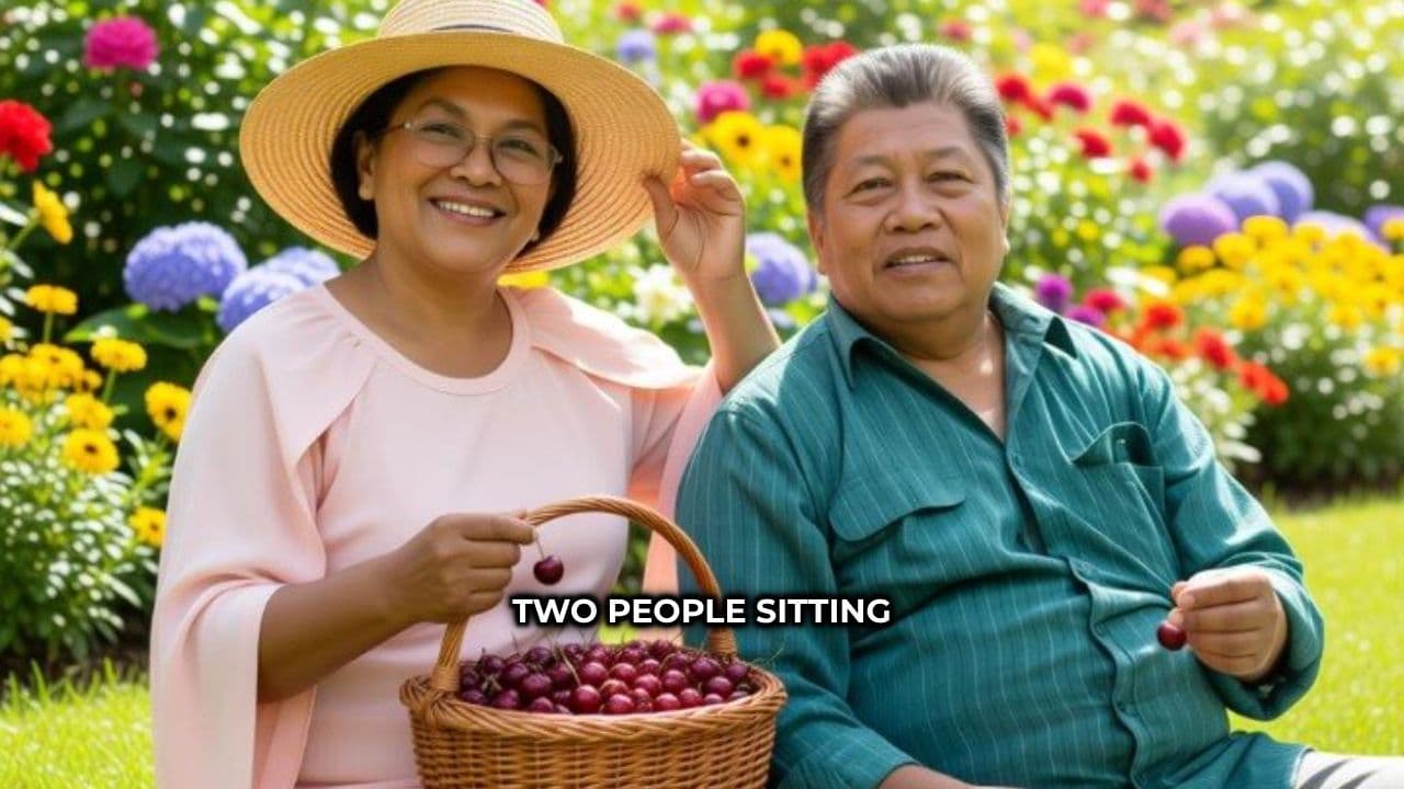 Embrace in a Vibrant Garden