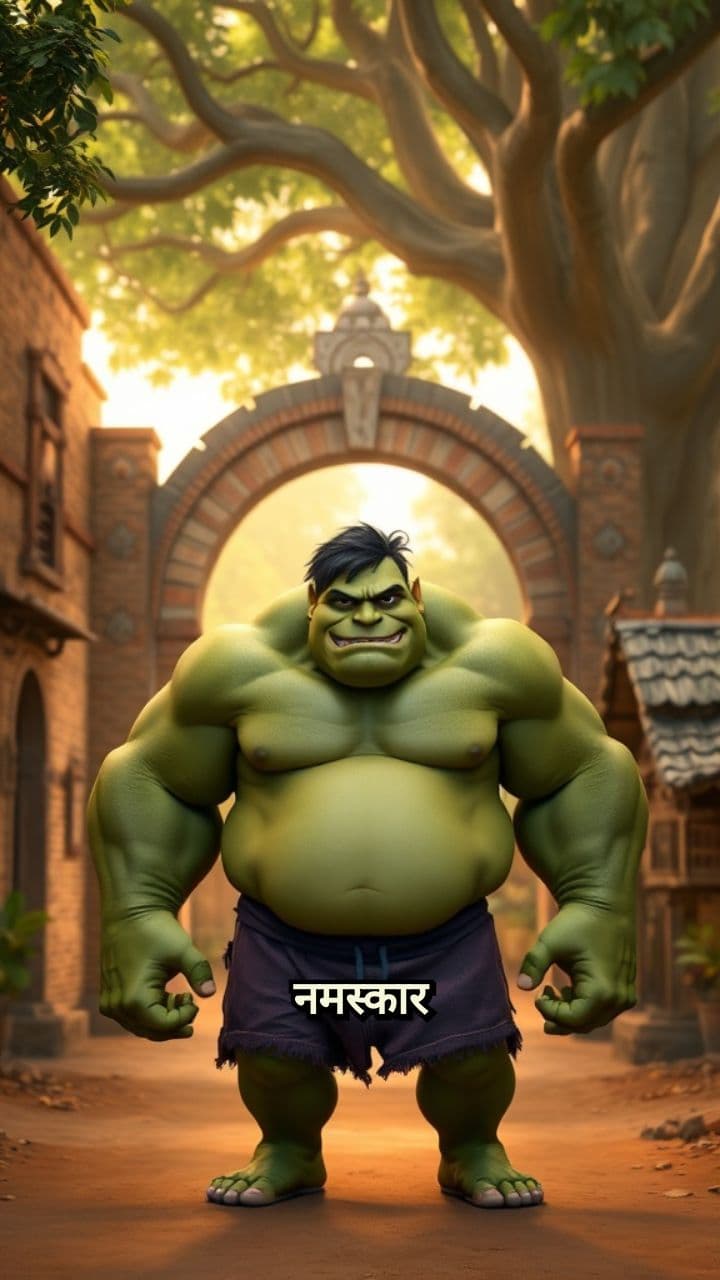 हल्क का देसी गाँव वाला जिम