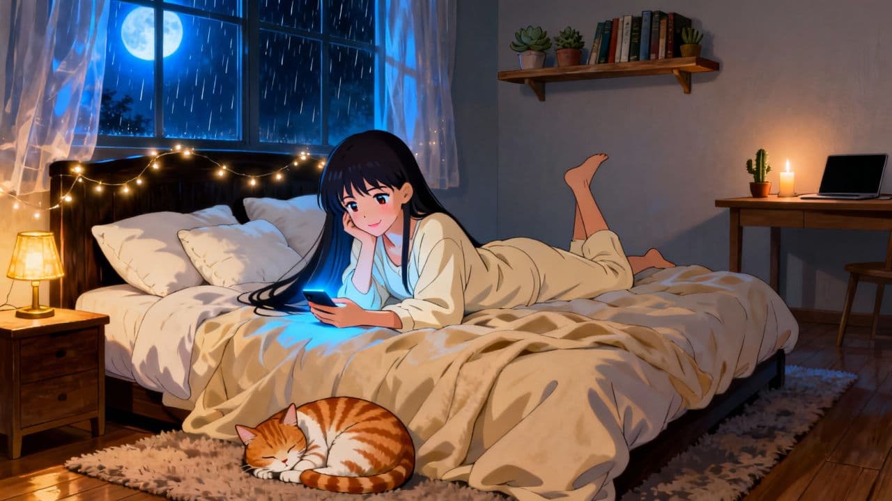 Cozy Anime Midnight Loop