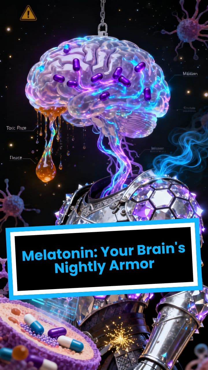 Melatonin: Your Brain's Nightly Armor