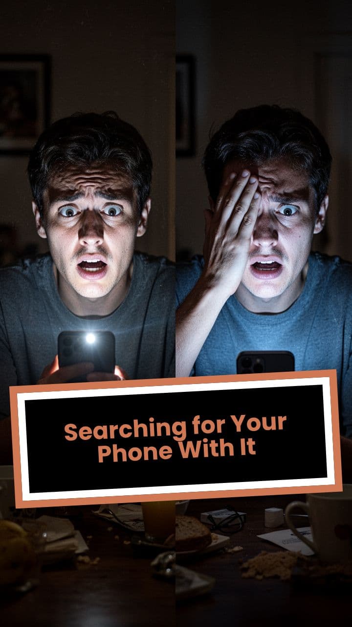 Searching for Your Phone With It