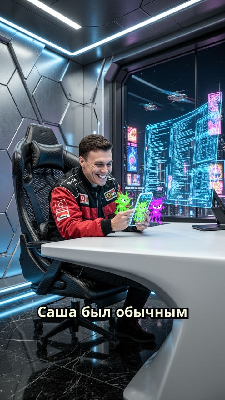 Саша и Монстры из Нейросети