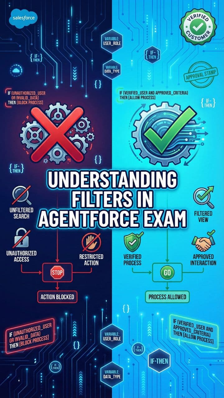 Understanding Filters in Agentforce Exam