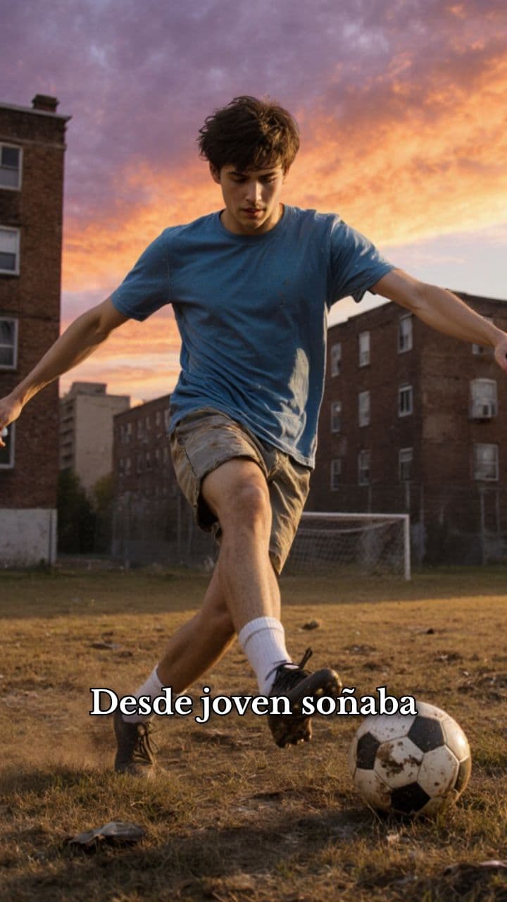 El sueño de un futbolista