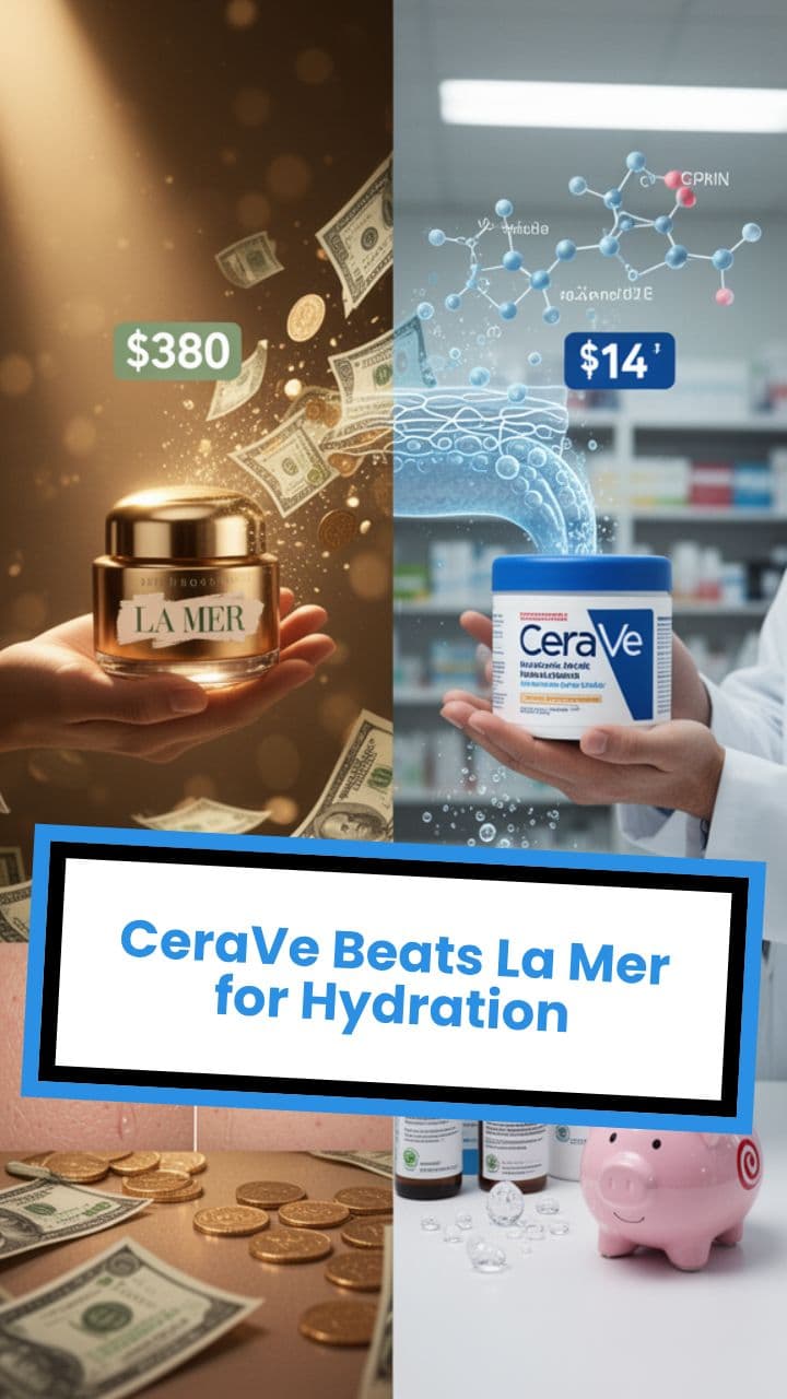 CeraVe Beats La Mer for Hydration