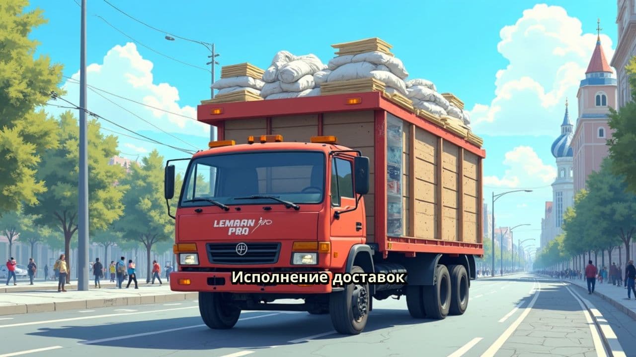 Доставка строительных материалов по Москве