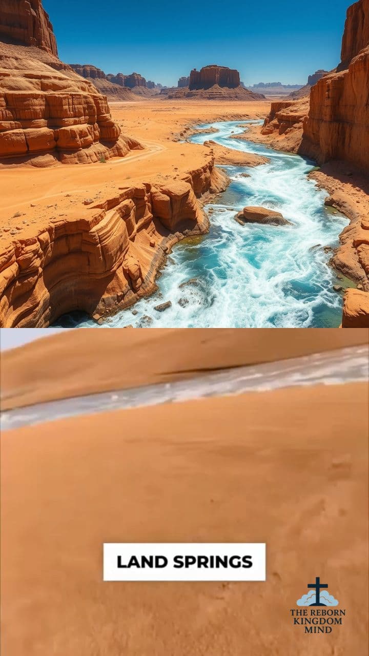Desert River Fulfills Bible Prophecy