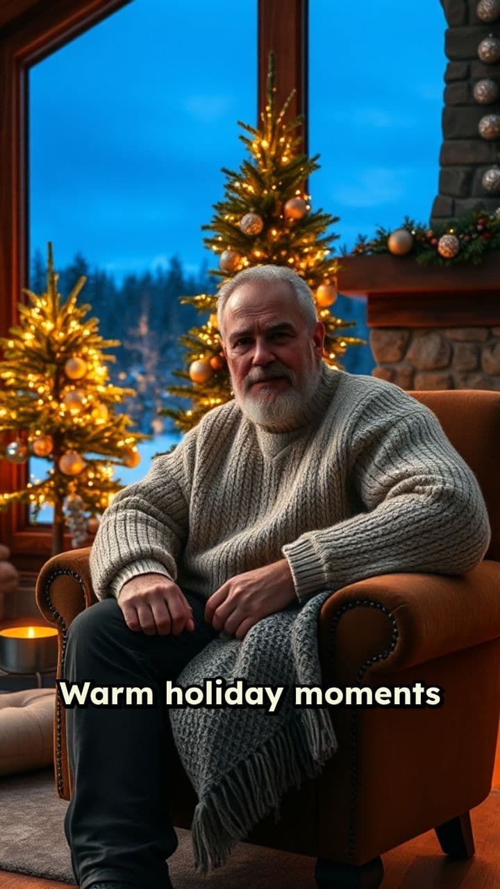 Awaiting Santa on a Winter Night