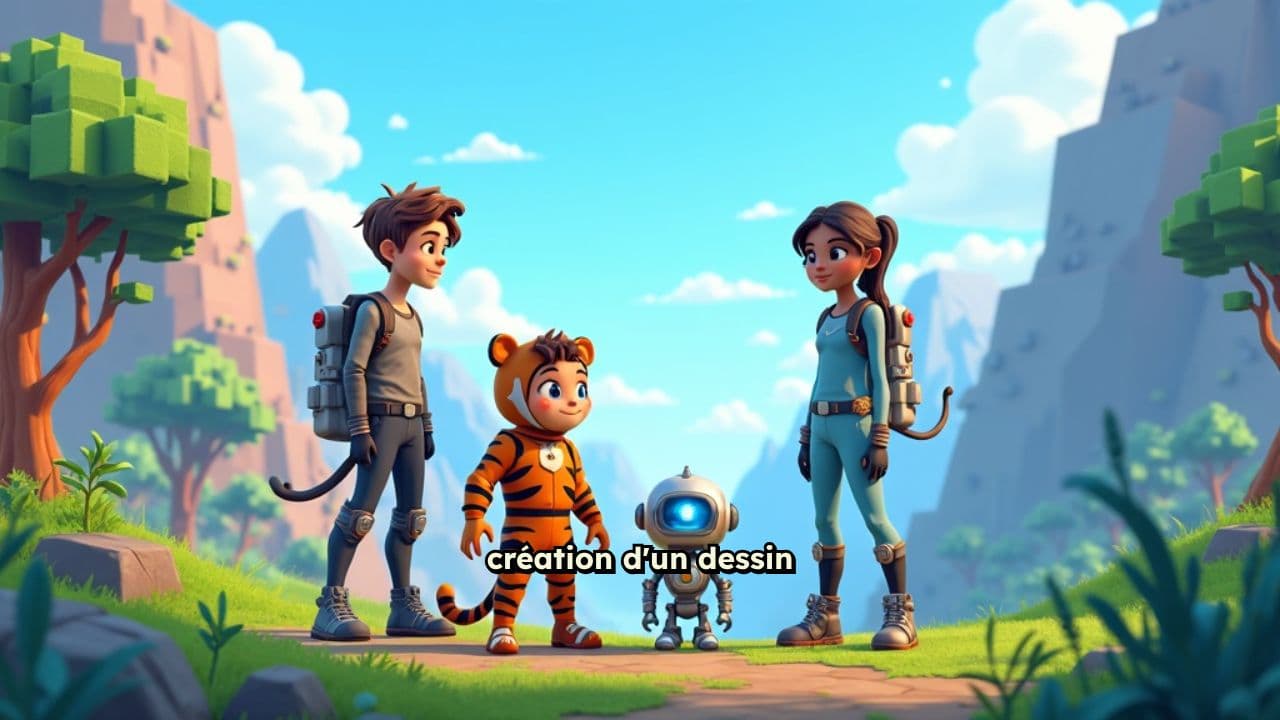 Aventures Pixelisées des Trois Héros