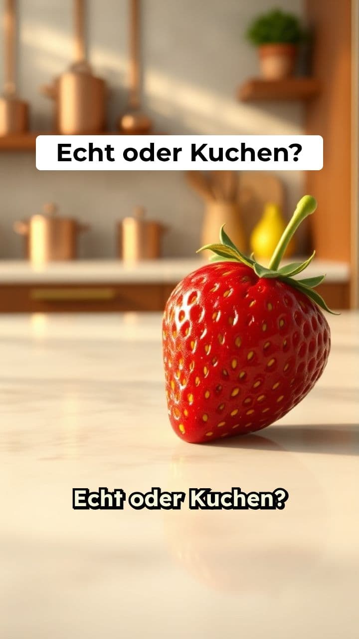 Echt oder Kuchen?