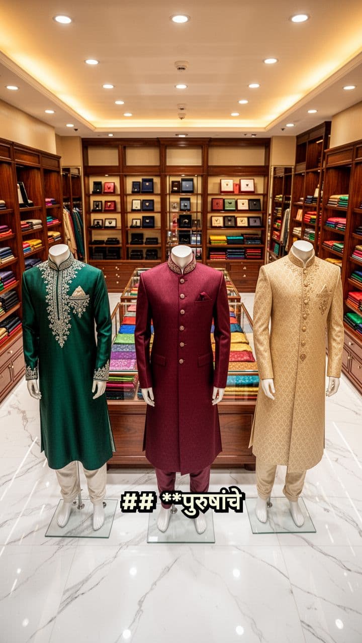 पुरुषांचे एथनिक वेअर प्रशिक्षण