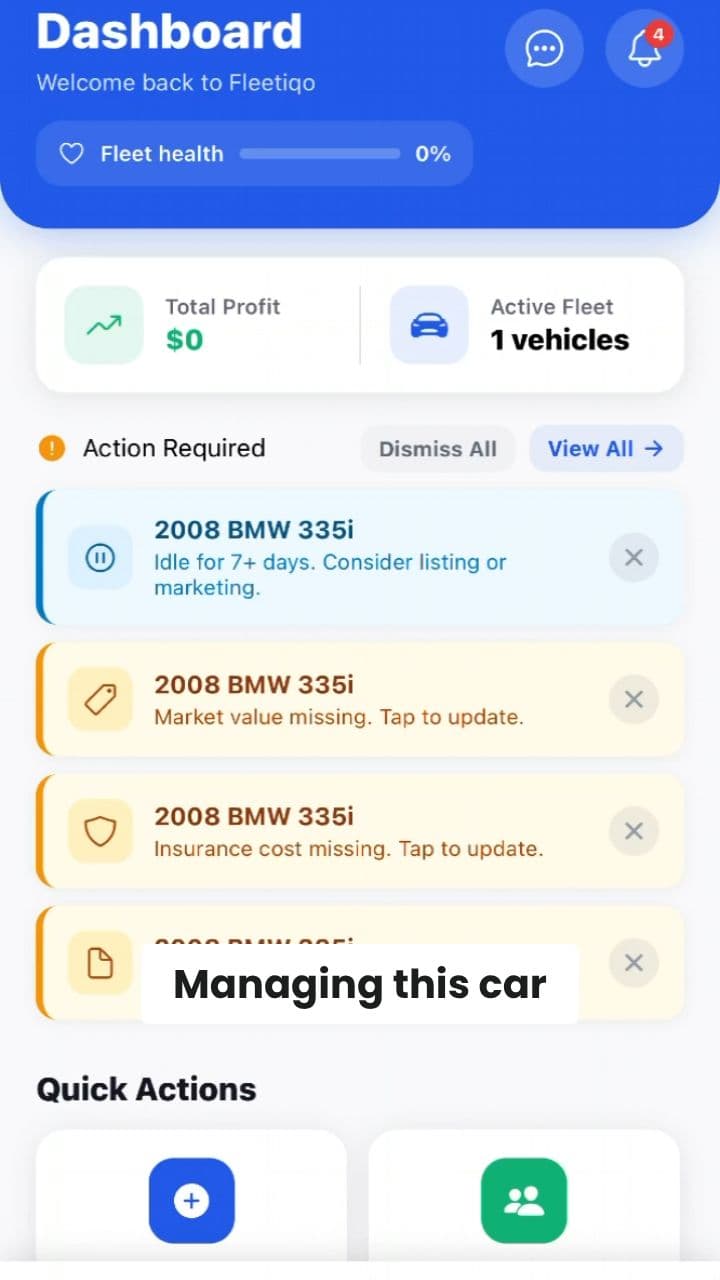 Fleetiqo: Simple Fleet Management (Ghibli Style)