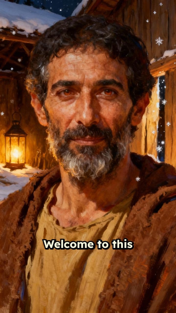 A Whimsical Barn Nativity