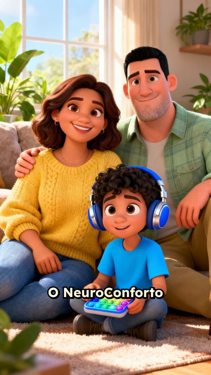 NeuroConforto: apoio diário às famílias neurodivergentes