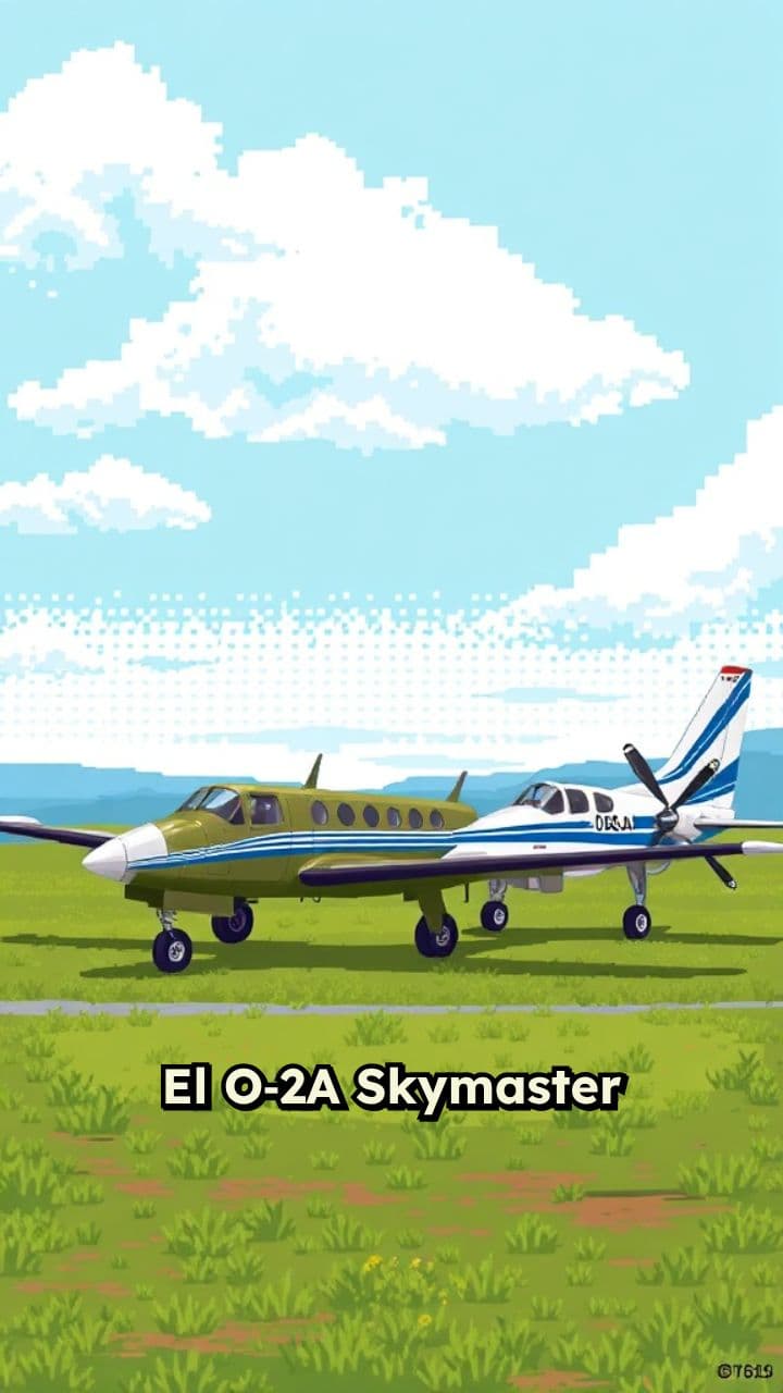 El O‑2A Skymaster: Historia y Uso