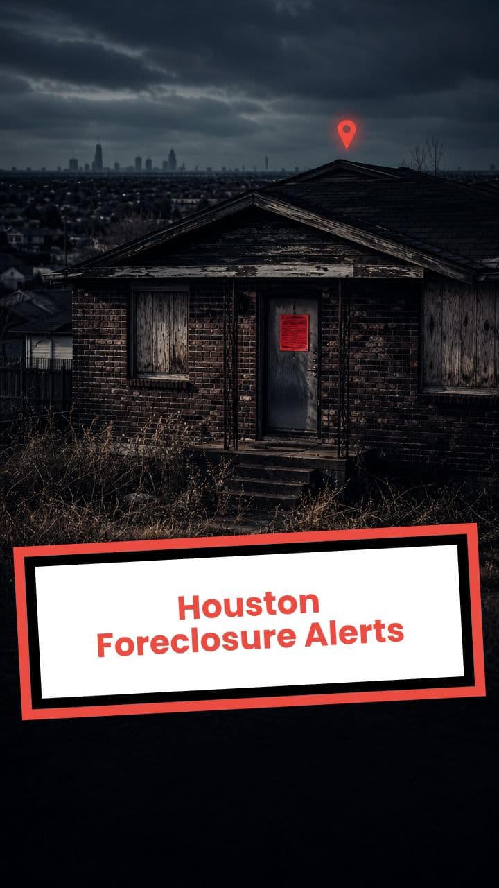 Houston Foreclosure Alerts
