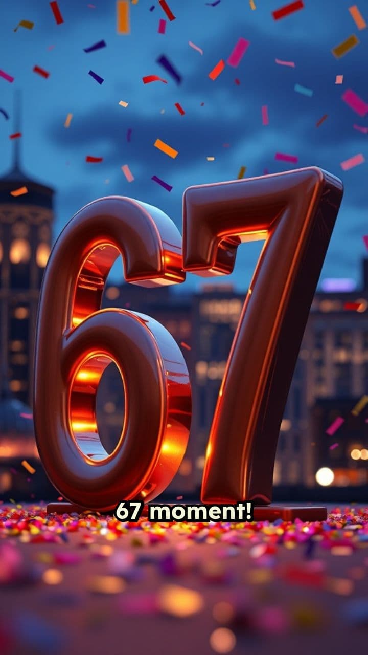67 moment!