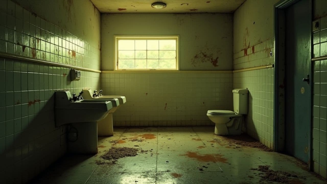 Old Stadium Restroom