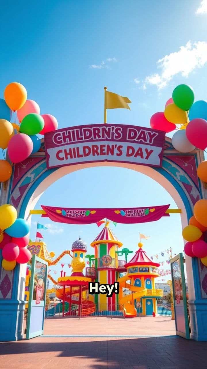 Children's Day Fun at Happy Hoppers!