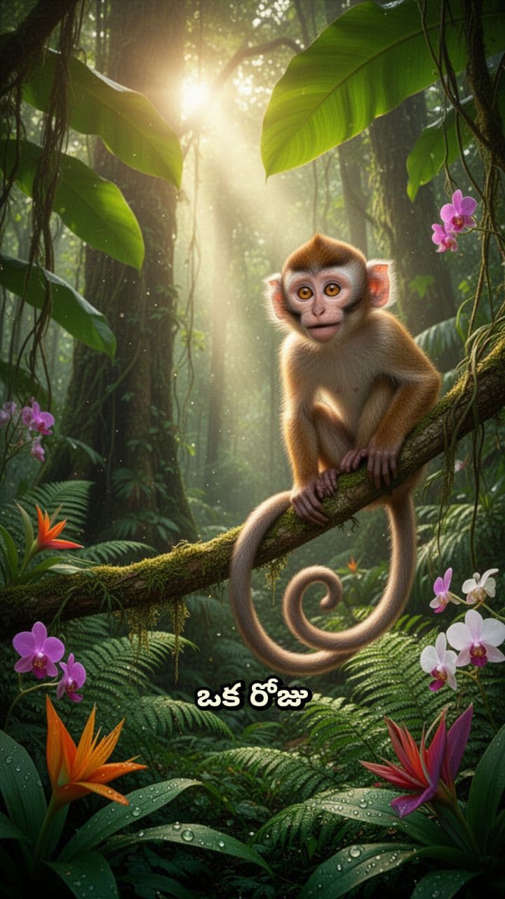 తొందరపాటు కోతి కథ