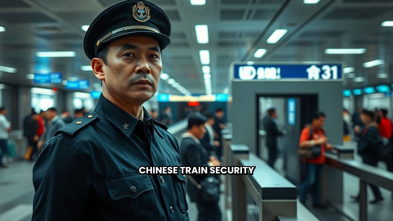 Strict Chinese Train Security Regulations